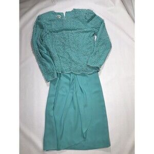 VINTAGE Jack Bryan Beaded Gown Dress Elegant Size 10